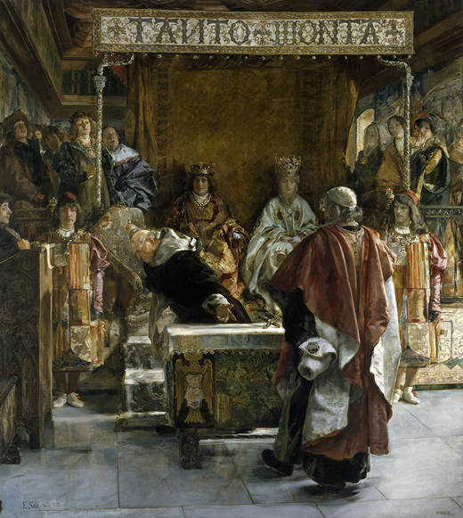 Lo Reyes Católicos firmaron el decreto de expulsión de los hebreos el 13 de marzo de 1492.