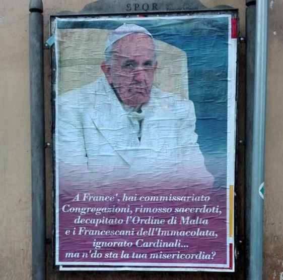 Resultado de imagen de “Francisco I es excesivamente de izquierdas… Bergoglio