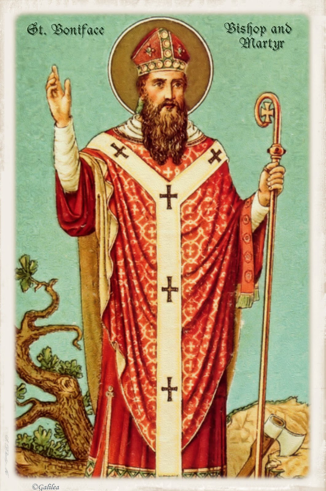San Bonifacio, Obispo y Mártir, 5 Junio